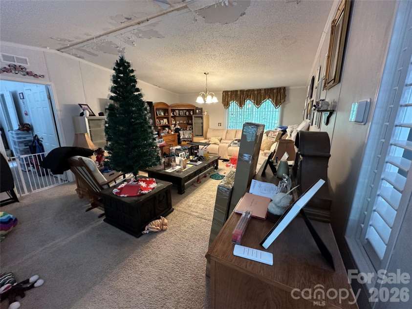2495 Melvin Propst Drive, Morganton, NC 28655.  MLS# CAR4380122, YatesRealty ID 21604. Living Room