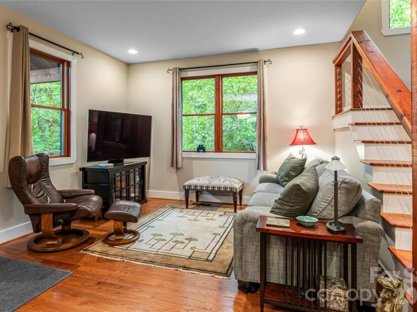 51 Westover Drive, Asheville, NC 28801.  MLS# CAR4369740, YatesRealty ID 21608. Main Home Living Room 