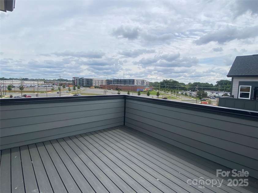 1324 Walter Taylor Way, Charlotte, NC 28206.  MLS# CAR4207712, YatesRealty ID 21610. Rooftop Terrace