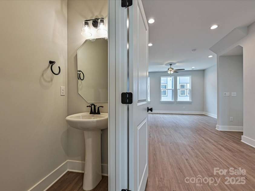 1619 Polk Street, Charlotte, NC 28206.  MLS# CAR4207818, YatesRealty ID 21612. Main Floor Powder Room