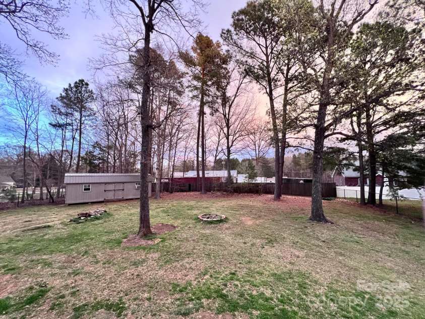 145 Mcbride Drive, Rockwell, NC 28138.  MLS# CAR4237809, YatesRealty ID 21620. Fully fenced backyard