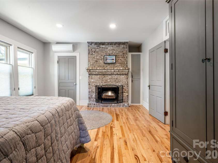 19 Neely Road, Brevard, NC 28712.  MLS# CAR4374359, YatesRealty ID 21627. Primary bedroom on main