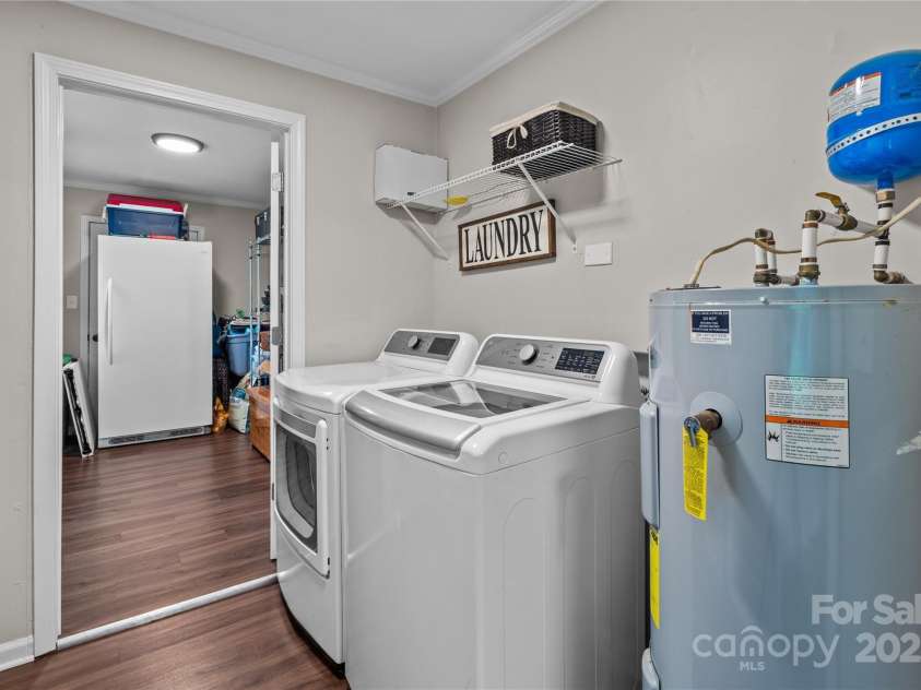 2146 Marwood Lane, Albemarle, NC 28001.  MLS# CAR4265733, YatesRealty ID 21628. Laundry Room