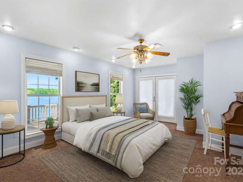315 Wood Duck Loop, Mooresville, NC 28117.  MLS# CAR4268002, YatesRealty ID 2163. Virtually staged Primary Bedroom