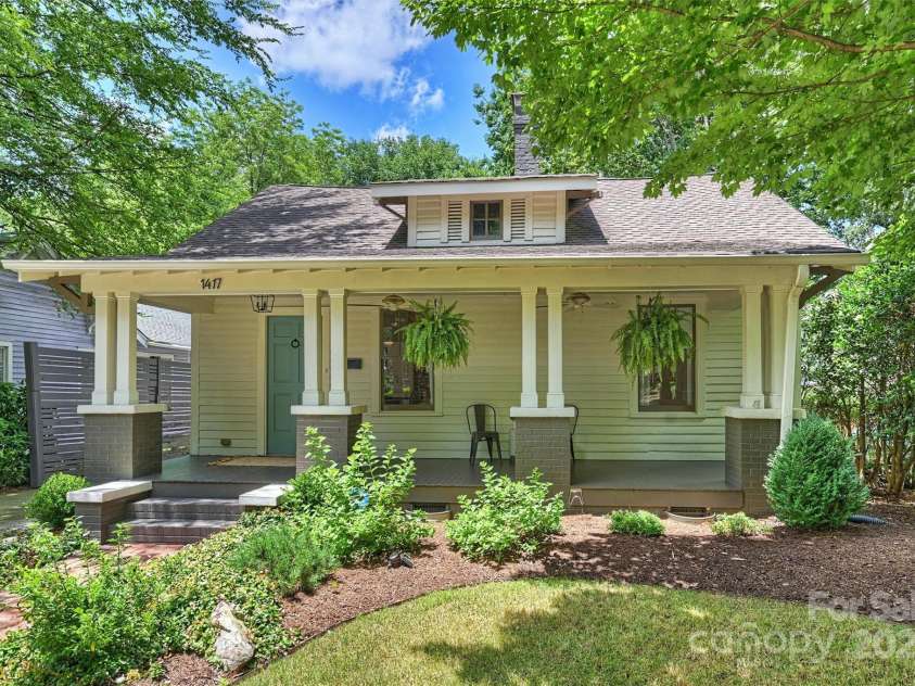 1417 The Plaza, Charlotte, NC 28205.  MLS# CAR4266660, YatesRealty ID 21630. 