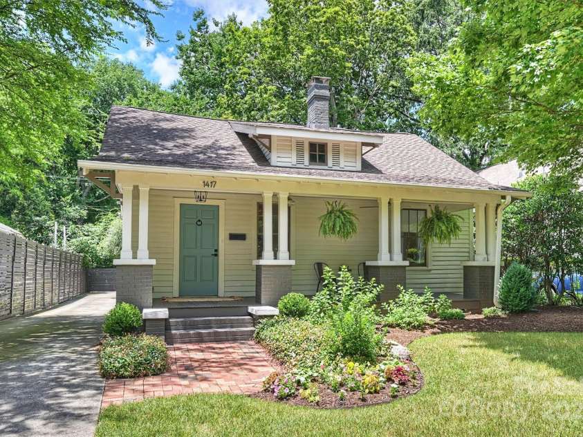 1417 The Plaza, Charlotte, NC 28205.  MLS# CAR4266660, YatesRealty ID 21630. 