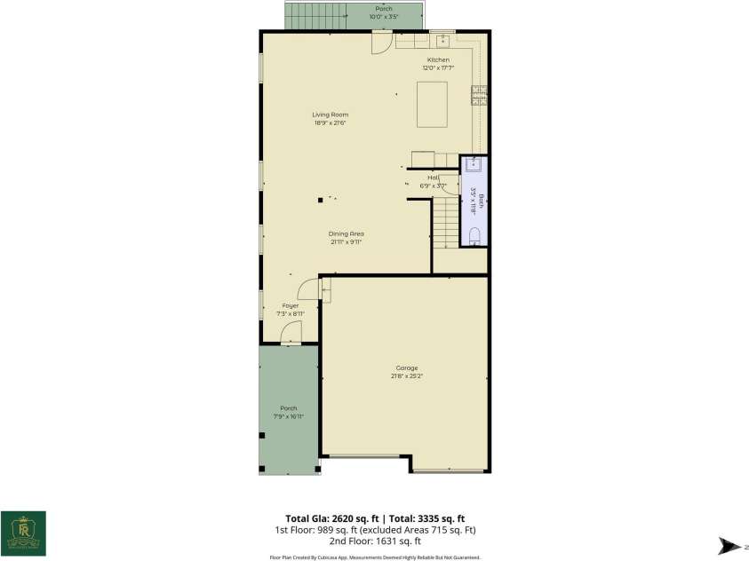 326 Belton Street, Charlotte, NC 28209.  MLS# CAR4367592, YatesRealty ID 21638. Main Level First Floor Plan