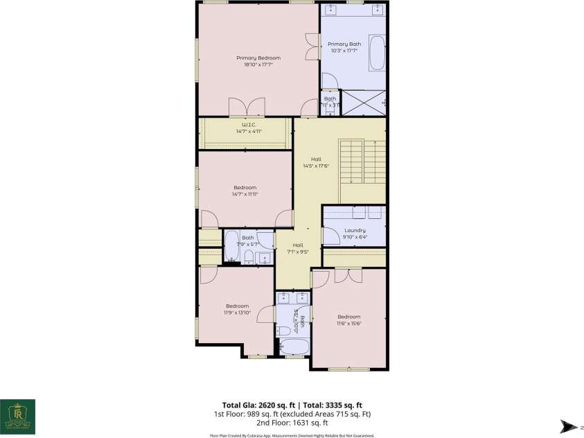 326 Belton Street, Charlotte, NC 28209.  MLS# CAR4367592, YatesRealty ID 21638. Upper Level Floor Plan