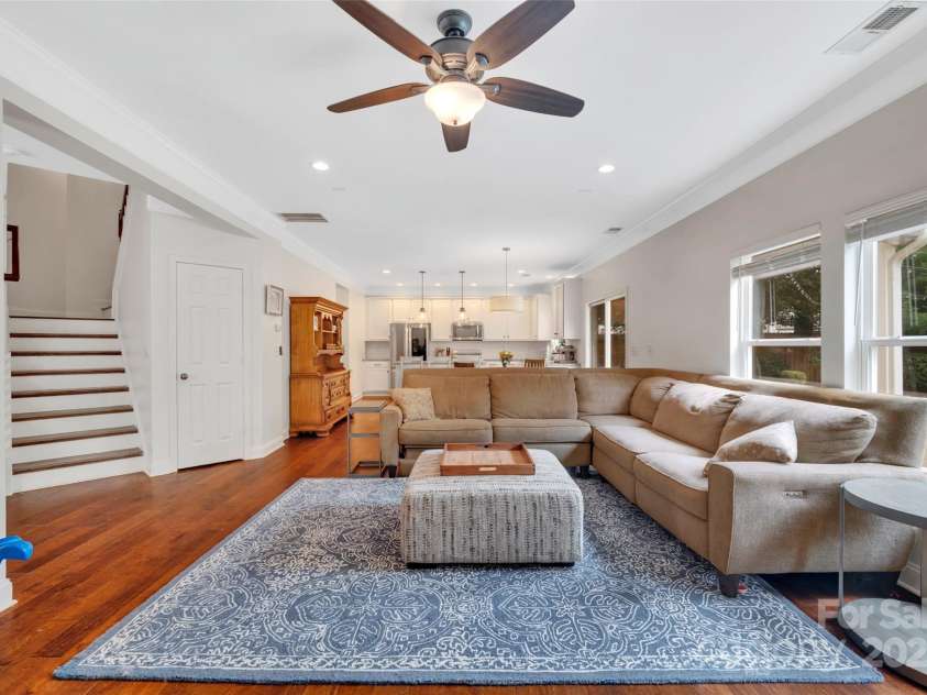 1225 Madison Green Drive, Fort Mill, SC 29715.  MLS# CAR4258843, YatesRealty ID 21640. Great Room & Staircase