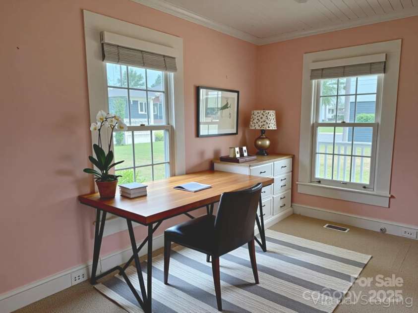 407 Mill Street, Landis, NC 28088.  MLS# CAR4268228, YatesRealty ID 21645. Virtual Staging Bedroom/Office