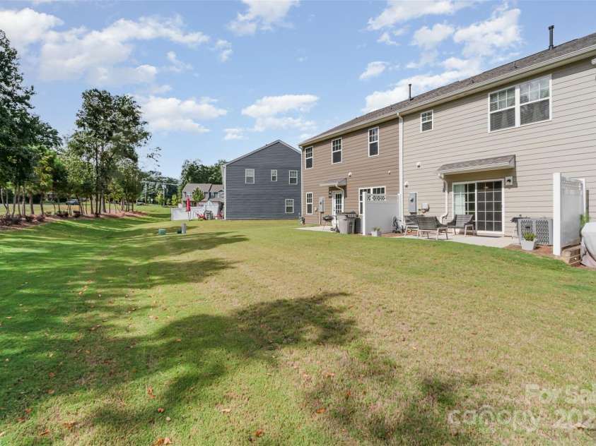 348 Zocalo Drive, Gastonia, NC 28056.  MLS# CAR4306687, YatesRealty ID 21648. Back patio