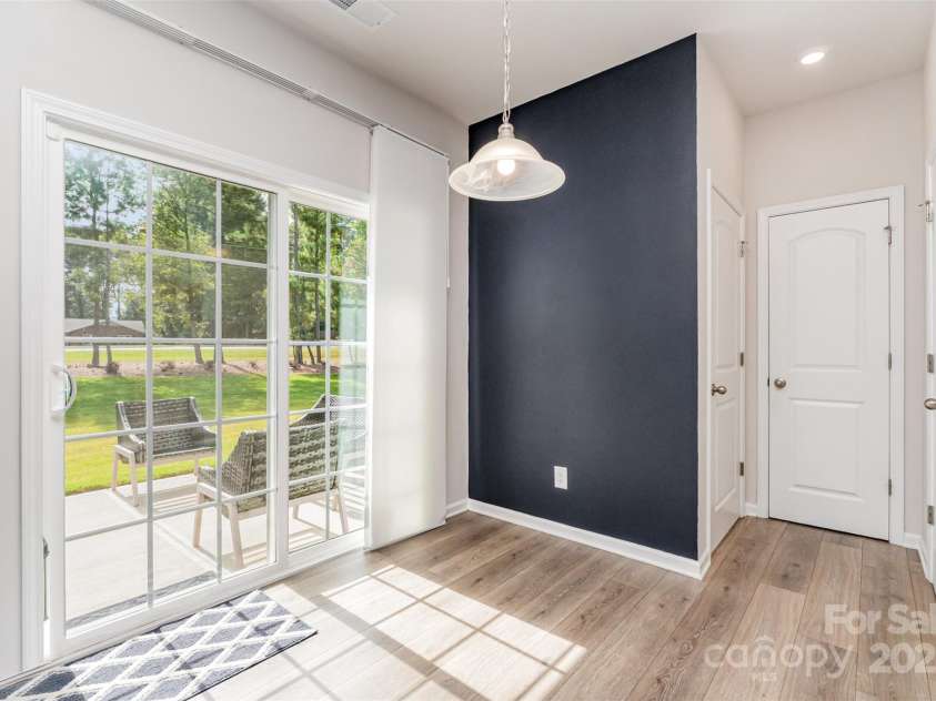 348 Zocalo Drive, Gastonia, NC 28056.  MLS# CAR4306687, YatesRealty ID 21648. Side door to patio 
