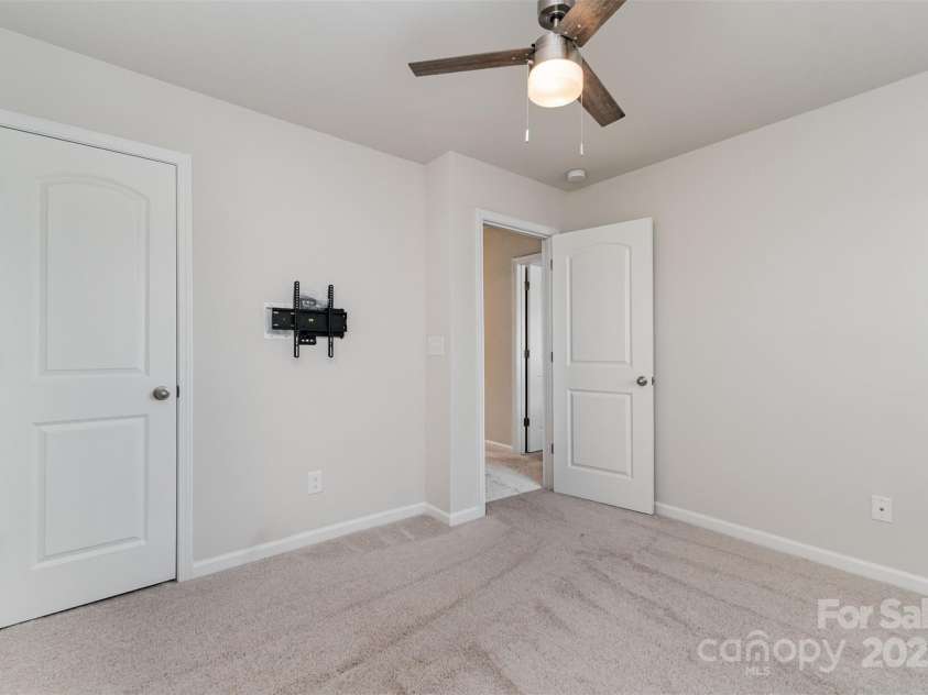 348 Zocalo Drive, Gastonia, NC 28056.  MLS# CAR4306687, YatesRealty ID 21648. Third bedroom