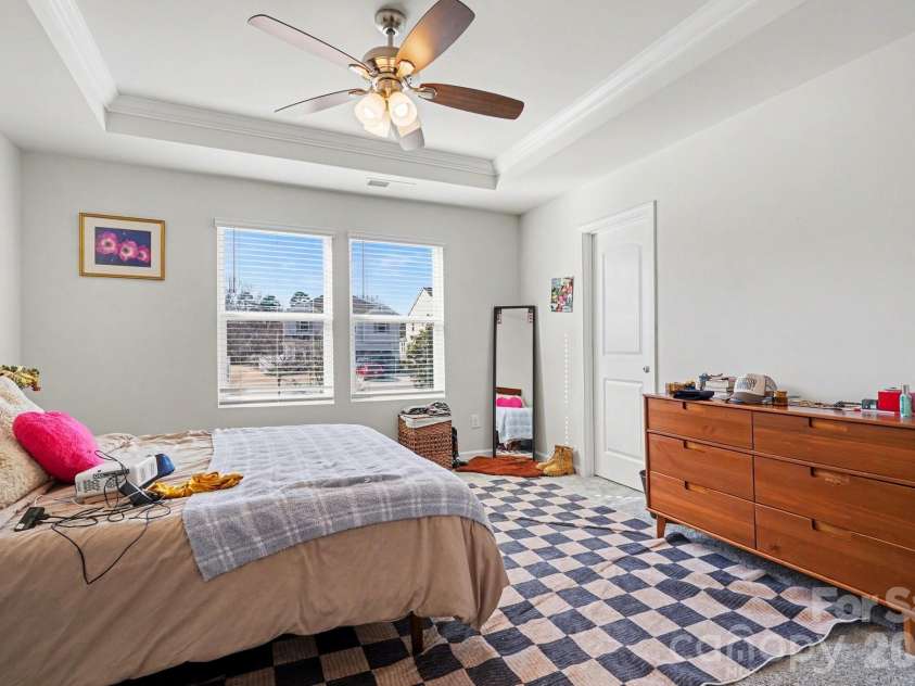 5608 Axil Lane, Charlotte, NC 28269.  MLS# CAR4349614, YatesRealty ID 2165. Primary Bedroom