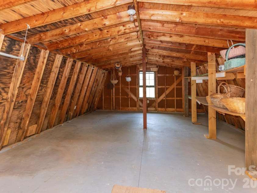 1492 Murray Road, Canton, NC 28716.  MLS# CAR4376547, YatesRealty ID 21656. Guest Cabin upper level