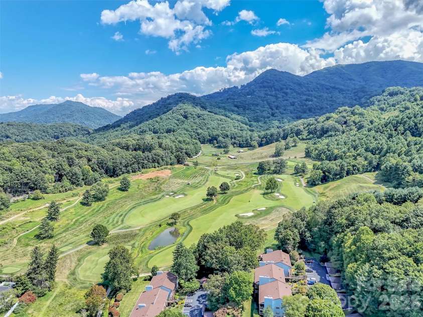 87 Willow Road, Waynesville, NC 28786.  MLS# CAR4297999, YatesRealty ID 2166. Drone Views