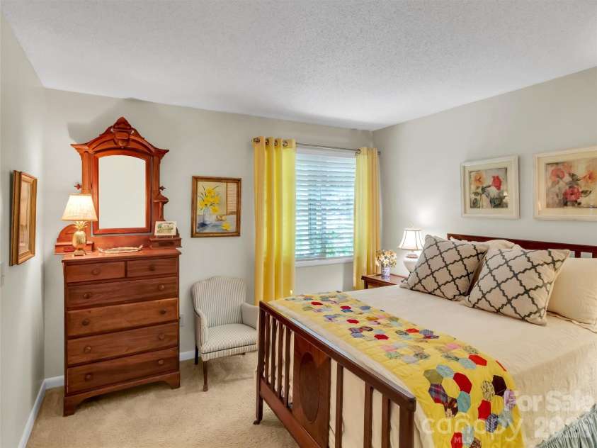 87 Willow Road, Waynesville, NC 28786.  MLS# CAR4297999, YatesRealty ID 2166. Guest Bedroom on Main Level