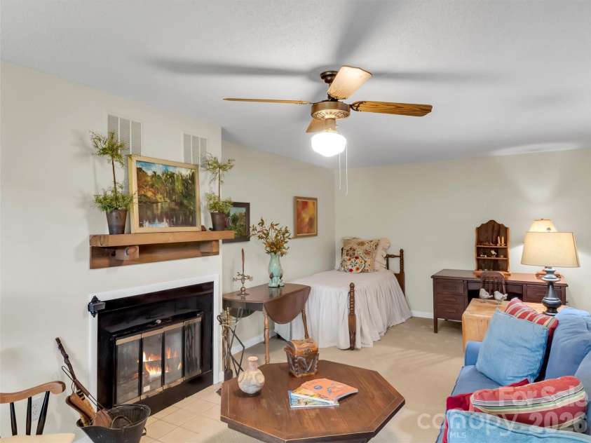 87 Willow Road, Waynesville, NC 28786.  MLS# CAR4297999, YatesRealty ID 2166. Lower Level Family Room