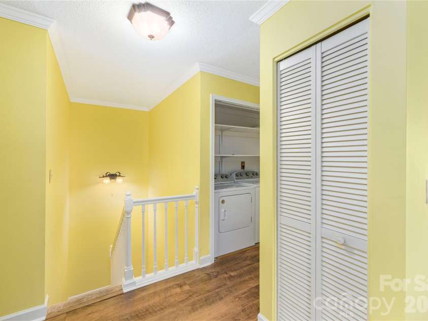 87 Willow Road, Waynesville, NC 28786.  MLS# CAR4421273, YatesRealty ID 2166. Convenient Laundry closet.