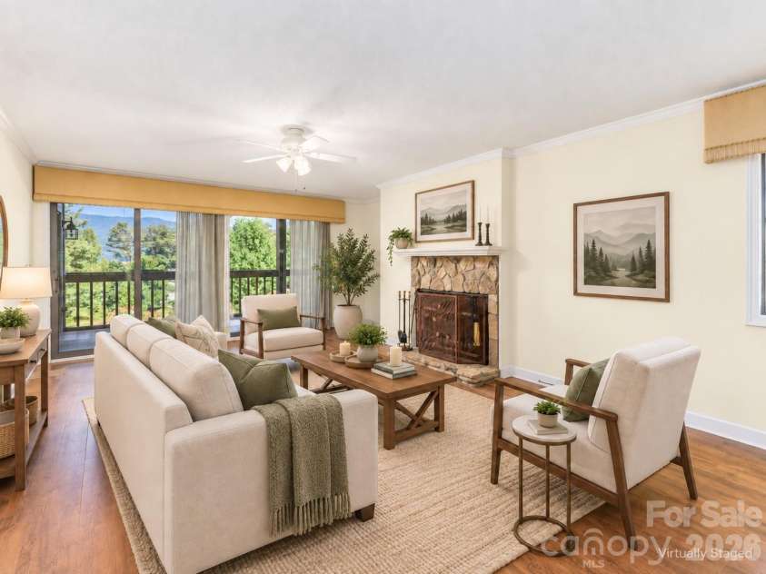 87 Willow Road, Waynesville, NC 28786.  MLS# CAR4421273, YatesRealty ID 2166. Virtually staged!