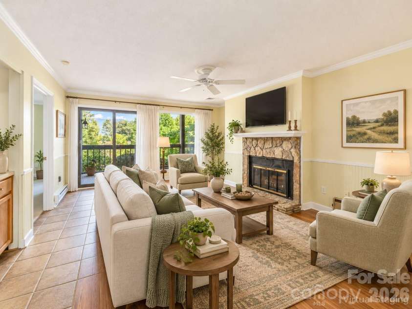 87 Willow Road, Waynesville, NC 28786.  MLS# CAR4421273, YatesRealty ID 2166. Virtually staged!