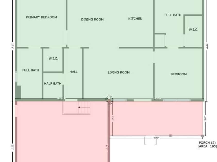 11 Pershing Road, Asheville, NC 28805.  MLS# CAR4370451, YatesRealty ID 21664. Floor Plan