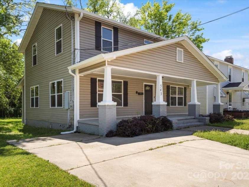 543 Hampton Street, Rock Hill, SC 29730.  MLS# CAR4248599, YatesRealty ID 21667. 