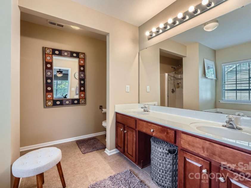 10132 Caldwell Depot Road, Cornelius, NC 28031.  MLS# CAR4271666, YatesRealty ID 21669. Primary bathroom