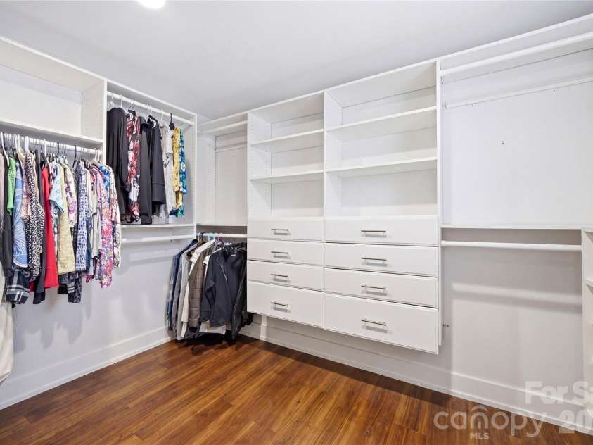 5701 Cedar Hill Drive, Wesley Chapel, NC 28110.  MLS# CAR4380517, YatesRealty ID 21674. Generously sized primary closet