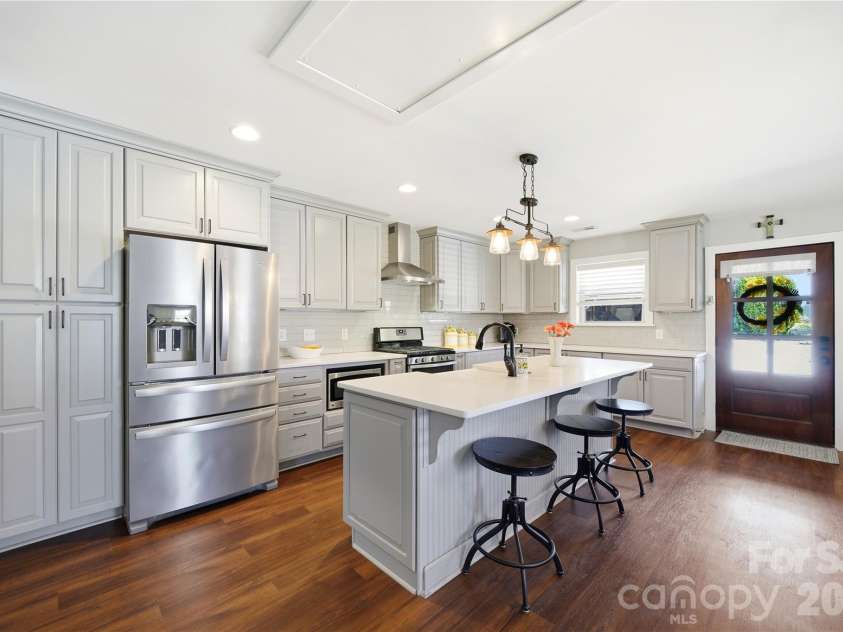 5701 Cedar Hill Drive, Wesley Chapel, NC 28110.  MLS# CAR4380517, YatesRealty ID 21674. Kitchen with generous island