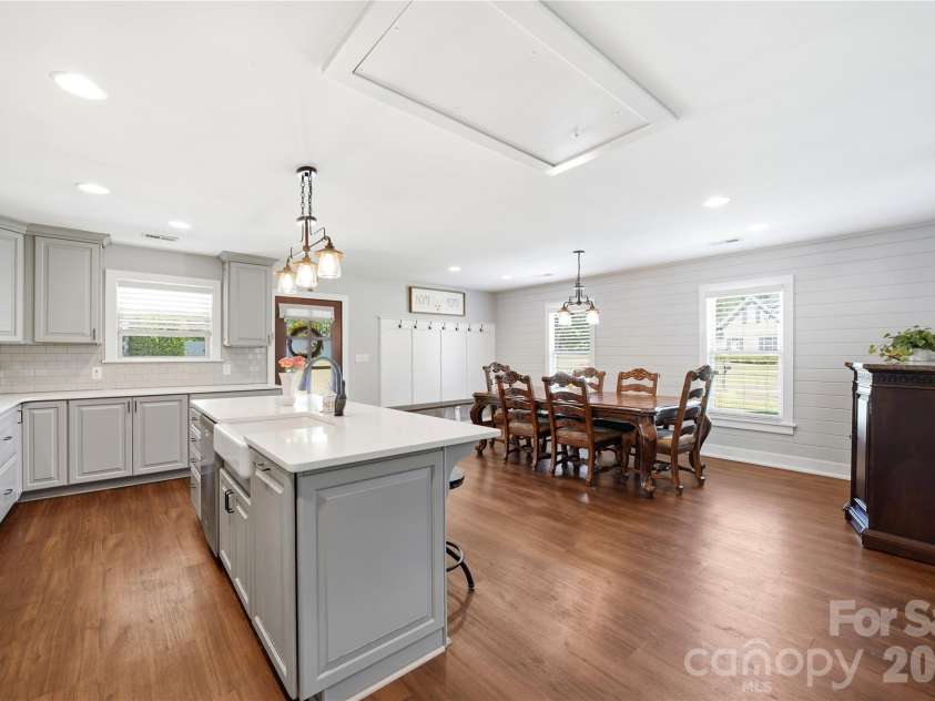 5701 Cedar Hill Drive, Wesley Chapel, NC 28110.  MLS# CAR4380517, YatesRealty ID 21674. Kitchen with generous island
