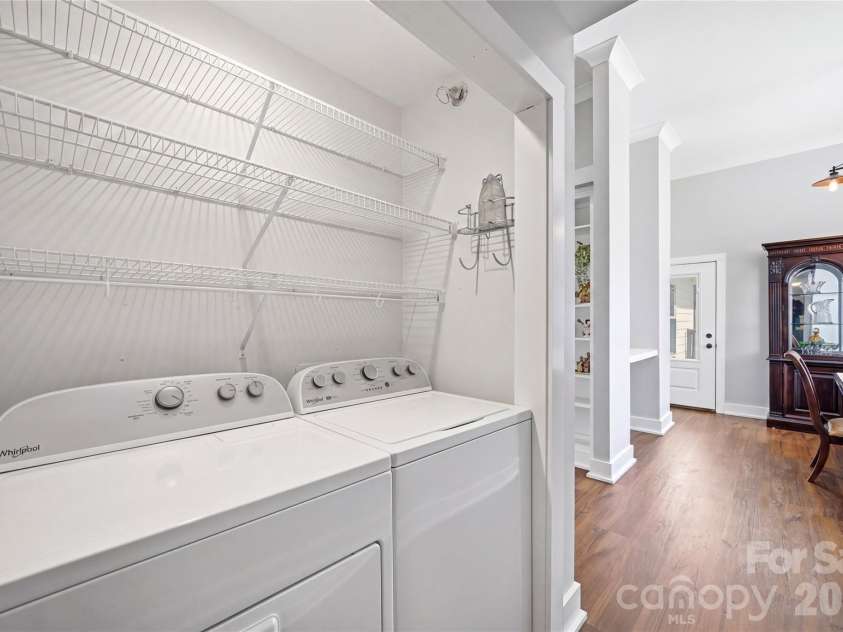 5701 Cedar Hill Drive, Wesley Chapel, NC 28110.  MLS# CAR4380517, YatesRealty ID 21674. Laundry area