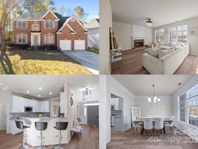 7708 Harrington Woods Road, Charlotte, NC 28269.  MLS# CAR4318940, YatesRealty ID 21680. 