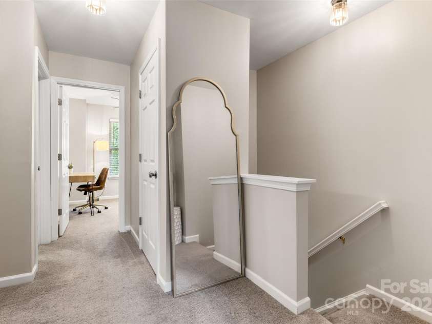 9651 Bailey Road, Cornelius, NC 28031.  MLS# CAR4264038, YatesRealty ID 21681. Hallway Third Floor