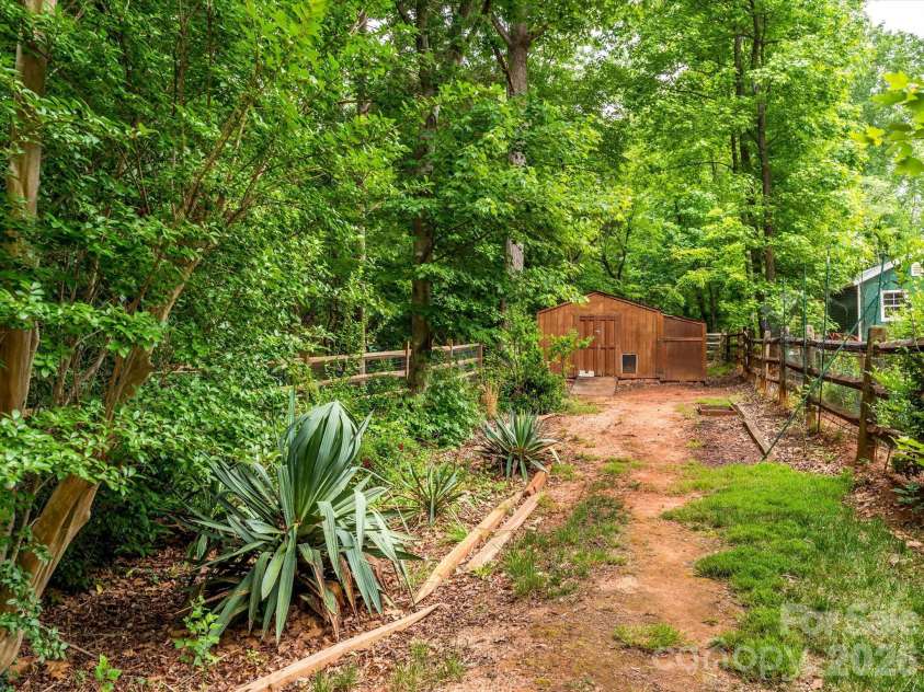 9607 Riddick Place, Matthews, NC 28105.  MLS# CAR4374870, YatesRealty ID 21684. Shed 2