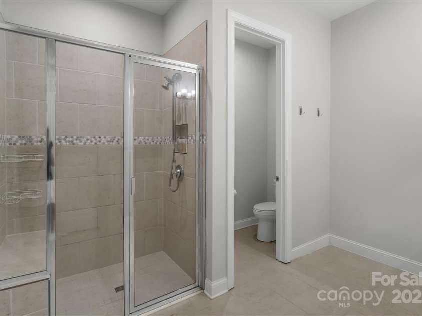 3817 Arial Lane, York, SC 29745.  MLS# CAR4256057, YatesRealty ID 21687. Basement 2nd primary bathroom with LARGE WALKIN CLOSET