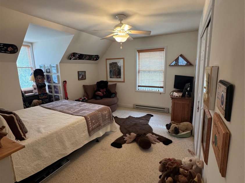 128 Hillcrest Road, Newland, NC 28657.  MLS# CAR4336111, YatesRealty ID 2169. Loft Bedroom