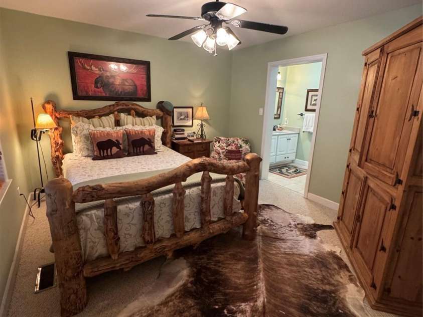 128 Hillcrest Road, Newland, NC 28657.  MLS# CAR4336111, YatesRealty ID 2169. Primary Bedroom