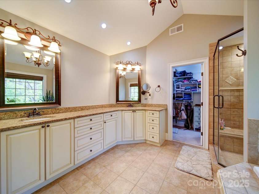 120 Shadow Ridge Court, Statesville, NC 28677.  MLS# CAR4237672, YatesRealty ID 21699. Primary Ensuite w/ Heated Floors & Dual Walk-In Closets