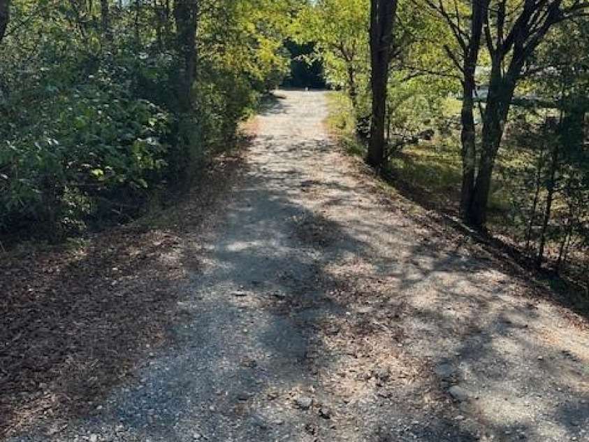 1424 JJ Autry Road, Marshville, NC 28103.  MLS# CAR4310234, YatesRealty ID 217. Access road to property