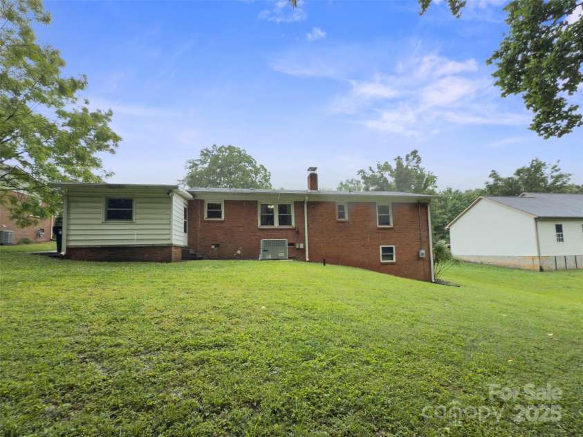 46 Donna Dale Avenue, Concord, NC 28025.  MLS# CAR4268171, YatesRealty ID 21700. Another view of the back of the house