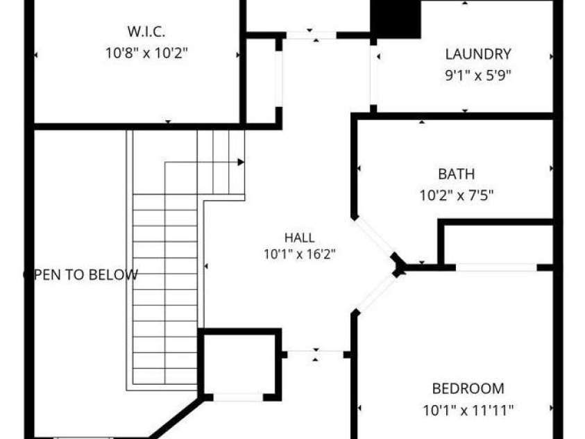 1813 Teachers House Road, Concord, NC 28027.  MLS# CAR4381815, YatesRealty ID 21703. Upper  Level - Floor Plan