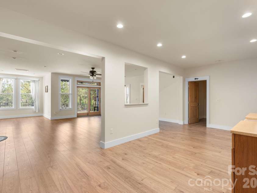 34 Rose Creek Road, Leicester, NC 28748.  MLS# CAR4379089, YatesRealty ID 21709. Downstairs