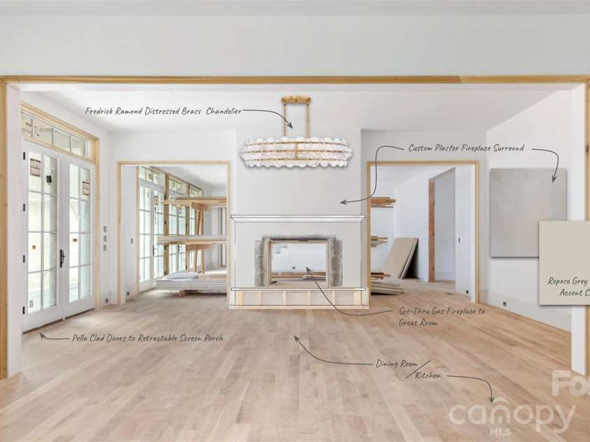 2311 Thornridge Road, Charlotte, NC 28226.  MLS# CAR4381629, YatesRealty ID 21712. 