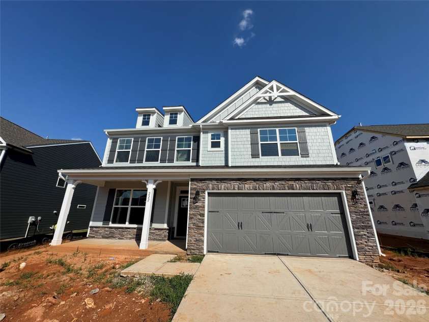2229 Tabor Road, Sherrills Ford, NC 28673.  MLS# CAR4373183, YatesRealty ID 21713. Homesite 587 features a Davidson F floorplan