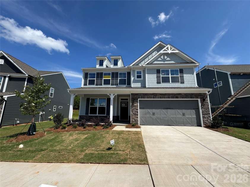 2229 Tabor Road, Sherrills Ford, NC 28673.  MLS# CAR4373183, YatesRealty ID 21713. Homesite 587 features a Davidson F floorplan
