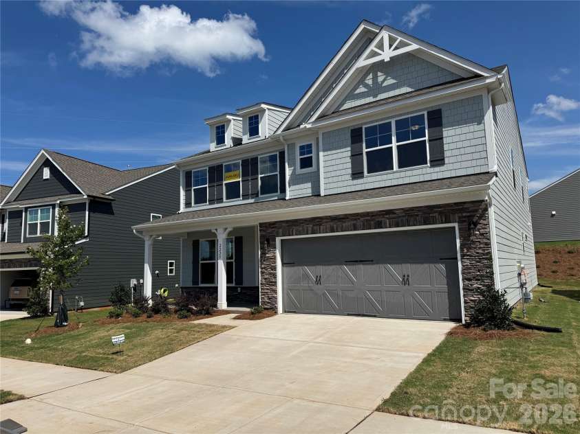 2229 Tabor Road, Sherrills Ford, NC 28673.  MLS# CAR4373183, YatesRealty ID 21713. Homesite 587 features a Davidson F floorplan