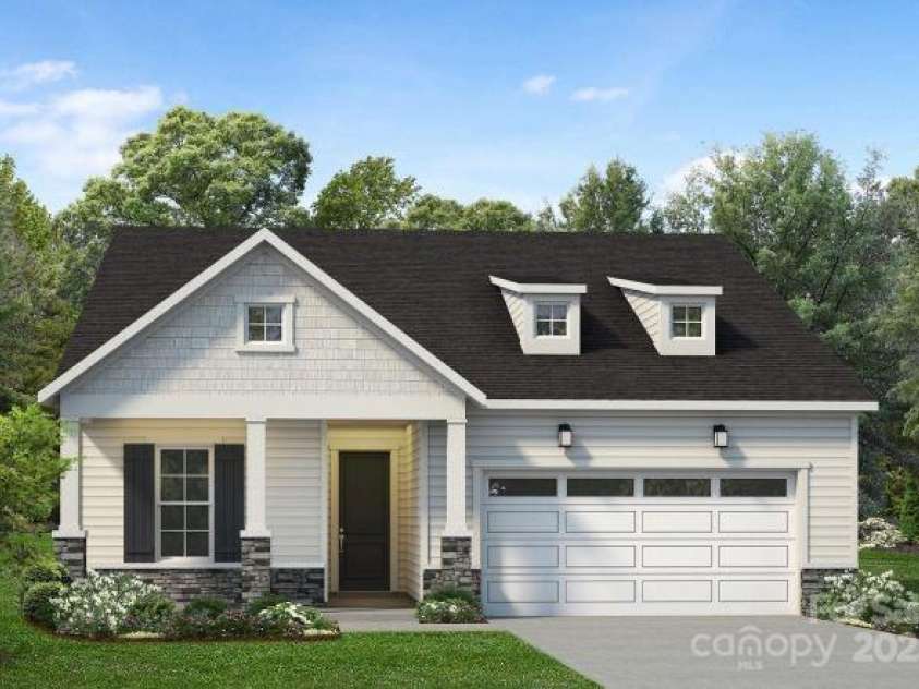 5301 Mint Harbor Way, Charlotte, NC 28269.  MLS# CAR4234791, YatesRealty ID 2172. Exterior rendering of the home