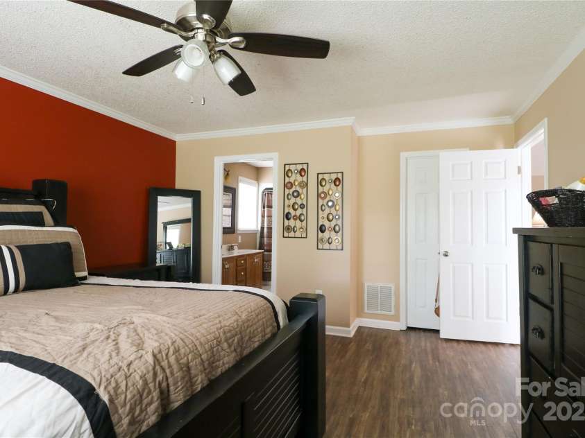 400 Majolica Road, Salisbury, NC 28147.  MLS# CAR4266113, YatesRealty ID 21755. Master bedroom
