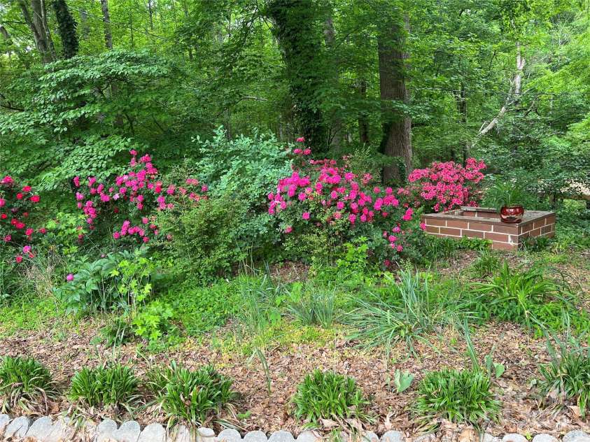 33611 Mann Road, Albemarle, NC 28001.  MLS# CAR4247905, YatesRealty ID 21759. Side garden, front yard